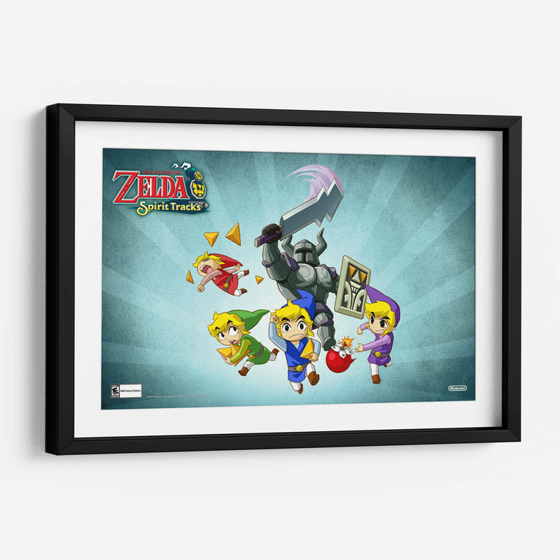 Spirit Tracks Legend of Zelda | Cuadro decorativo de Canvas Lab