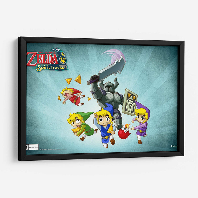 Spirit Tracks Legend of Zelda | Cuadro decorativo de Canvas Lab