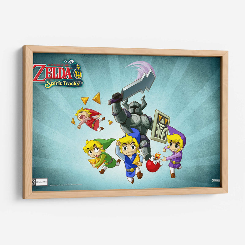 Spirit Tracks Legend of Zelda | Cuadro decorativo de Canvas Lab