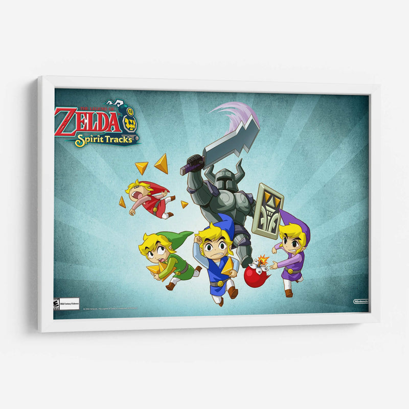 Spirit Tracks Legend of Zelda | Cuadro decorativo de Canvas Lab