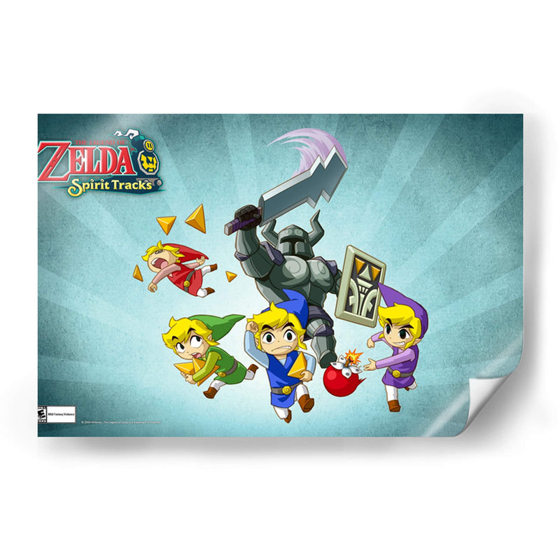 Spirit Tracks Legend of Zelda | Cuadro decorativo de Canvas Lab