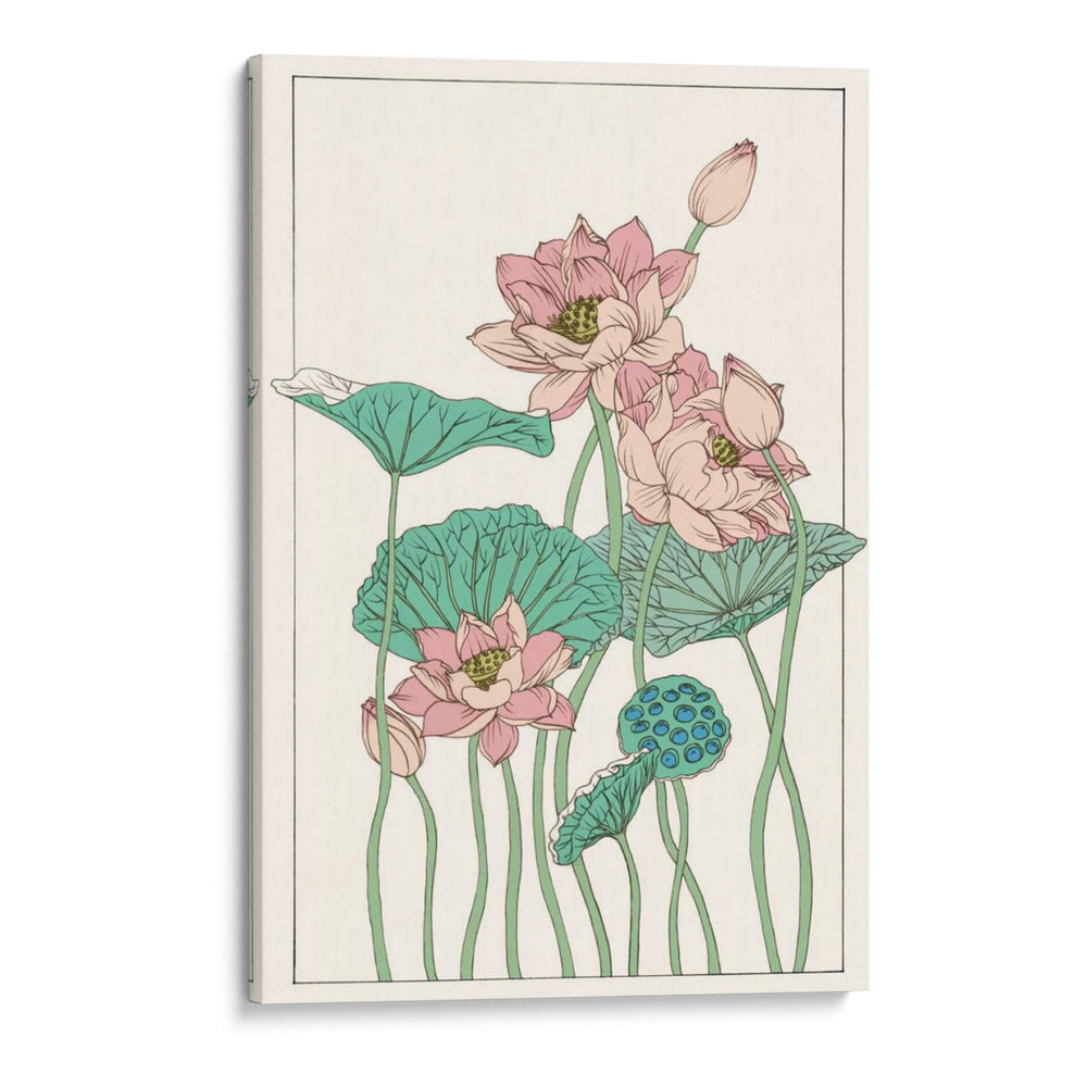 Botánico Gloriosa Lotus I - Melissa Wang | Cuadro decorativo de Canvas Lab