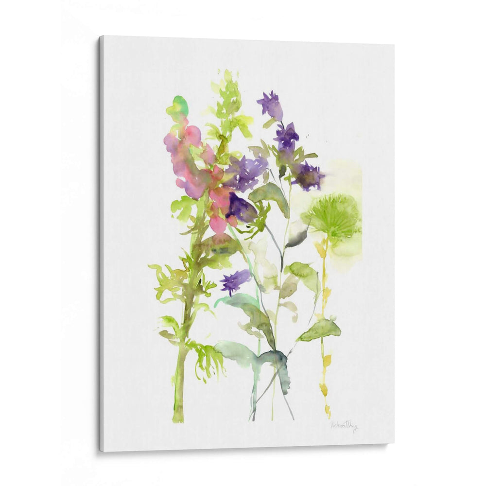 Estudio Floral De Acuarela I - Melissa Wang | Cuadro decorativo de Canvas Lab