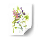 Estudio Floral De Acuarela I - Melissa Wang | Cuadro decorativo de Canvas Lab