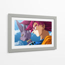 Super Saiyan God | Cuadro decorativo de Canvas Lab
