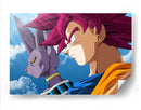 Super Saiyan God | Cuadro decorativo de Canvas Lab