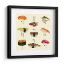 Sushi I - Melissa Wang | Cuadro decorativo de Canvas Lab