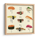 Sushi I - Melissa Wang | Cuadro decorativo de Canvas Lab