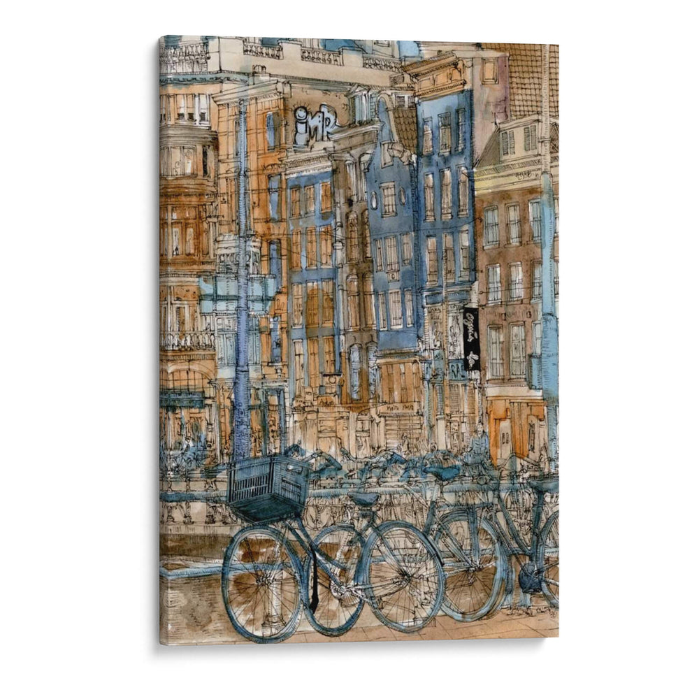 Escena De La Ciudad I - Melissa Wang | Cuadro decorativo de Canvas Lab