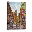 Escena De La Ciudad Ii - Melissa Wang | Cuadro decorativo de Canvas Lab