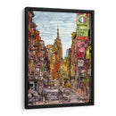 Escena De La Ciudad Ii - Melissa Wang | Cuadro decorativo de Canvas Lab