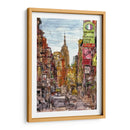 Escena De La Ciudad Ii - Melissa Wang | Cuadro decorativo de Canvas Lab