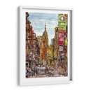 Escena De La Ciudad Ii - Melissa Wang | Cuadro decorativo de Canvas Lab