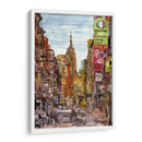 Escena De La Ciudad Ii - Melissa Wang | Cuadro decorativo de Canvas Lab