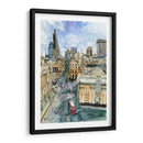 Escena De La Ciudad Iii - Melissa Wang | Cuadro decorativo de Canvas Lab