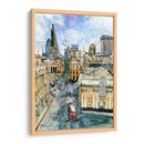 Escena De La Ciudad Iii - Melissa Wang | Cuadro decorativo de Canvas Lab