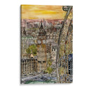 Escena De La Ciudad Iv - Melissa Wang | Cuadro decorativo de Canvas Lab