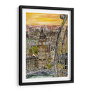 Escena De La Ciudad Iv - Melissa Wang | Cuadro decorativo de Canvas Lab