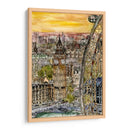 Escena De La Ciudad Iv - Melissa Wang | Cuadro decorativo de Canvas Lab