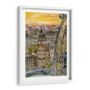 Escena De La Ciudad Iv - Melissa Wang | Cuadro decorativo de Canvas Lab