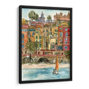 Escena De La Ciudad V - Melissa Wang | Cuadro decorativo de Canvas Lab