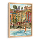 Escena De La Ciudad V - Melissa Wang | Cuadro decorativo de Canvas Lab