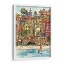 Escena De La Ciudad V - Melissa Wang | Cuadro decorativo de Canvas Lab