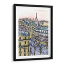 Escena De La Ciudad Ix - Melissa Wang | Cuadro decorativo de Canvas Lab