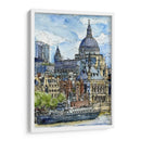 Escena De La Ciudad X - Melissa Wang | Cuadro decorativo de Canvas Lab