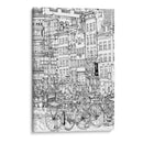 Escena De La Ciudad De Bandw I - Melissa Wang | Cuadro decorativo de Canvas Lab