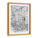 Escena De La Ciudad De Bandw I - Melissa Wang | Cuadro decorativo de Canvas Lab