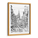 Scene De La Ciudad De Bandw Ii - Melissa Wang | Cuadro decorativo de Canvas Lab