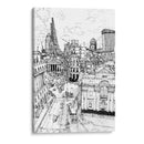 Scene De La Ciudad De Bandw Iii - Melissa Wang | Cuadro decorativo de Canvas Lab