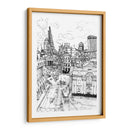 Scene De La Ciudad De Bandw Iii - Melissa Wang | Cuadro decorativo de Canvas Lab