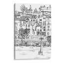 Escena De La Ciudad De Banda V - Melissa Wang | Cuadro decorativo de Canvas Lab