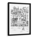 Escena De La Ciudad De Banda V - Melissa Wang | Cuadro decorativo de Canvas Lab