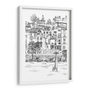 Escena De La Ciudad De Banda V - Melissa Wang | Cuadro decorativo de Canvas Lab