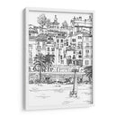 Escena De La Ciudad De Banda V - Melissa Wang | Cuadro decorativo de Canvas Lab