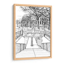 Escena De La Ciudad De Bandw Vi - Melissa Wang | Cuadro decorativo de Canvas Lab