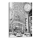 Escena De La Ciudad De Bandw Vii - Melissa Wang | Cuadro decorativo de Canvas Lab