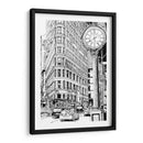 Escena De La Ciudad De Bandw Vii - Melissa Wang | Cuadro decorativo de Canvas Lab