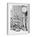 Escena De La Ciudad De Bandw Vii - Melissa Wang | Cuadro decorativo de Canvas Lab