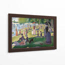 Tarde de domingo en la isla de la Grande Jatte - Georges Seurat | Cuadro decorativo de Canvas Lab