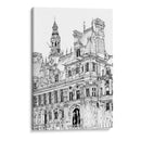 Escena De La Ciudad De Bandw Viii - Melissa Wang | Cuadro decorativo de Canvas Lab