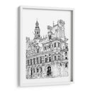 Escena De La Ciudad De Bandw Viii - Melissa Wang | Cuadro decorativo de Canvas Lab