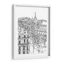 Escena De La Ciudad De Bandw Ix - Melissa Wang | Cuadro decorativo de Canvas Lab