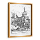 Escena De La Ciudad De Bandw X - Melissa Wang | Cuadro decorativo de Canvas Lab