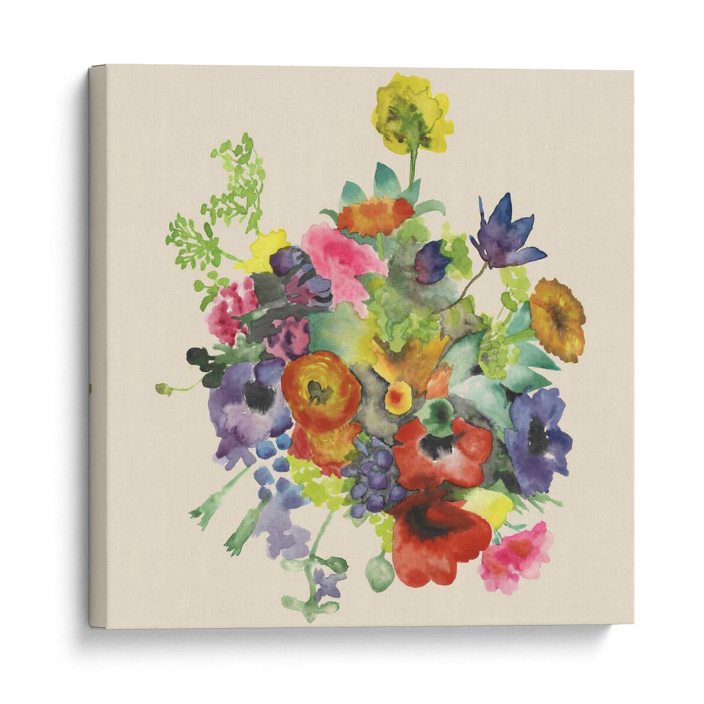 Acuarela Floral Spray I - Naomi McCavitt | Cuadro decorativo de Canvas Lab