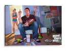The finger GTA | Cuadro decorativo de Canvas Lab