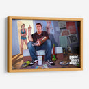 The finger GTA | Cuadro decorativo de Canvas Lab